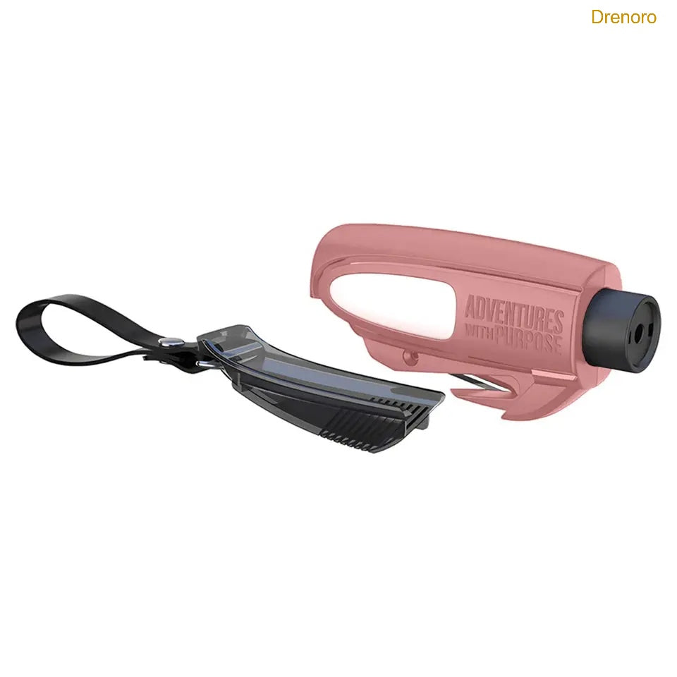 2-in-1 Emergency Window Breaker & Seatbelt Cutter