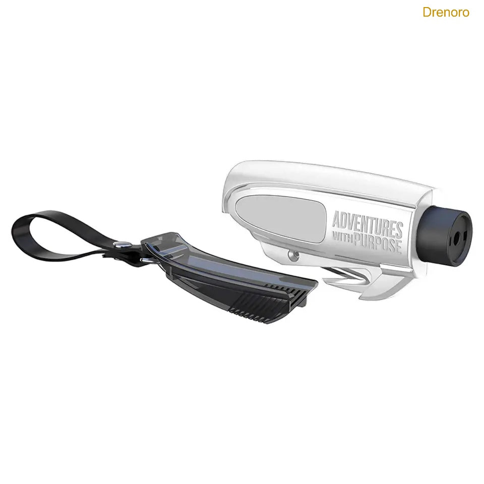 2-in-1 Emergency Window Breaker & Seatbelt Cutter