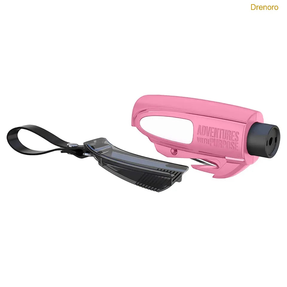 2-in-1 Emergency Window Breaker & Seatbelt Cutter